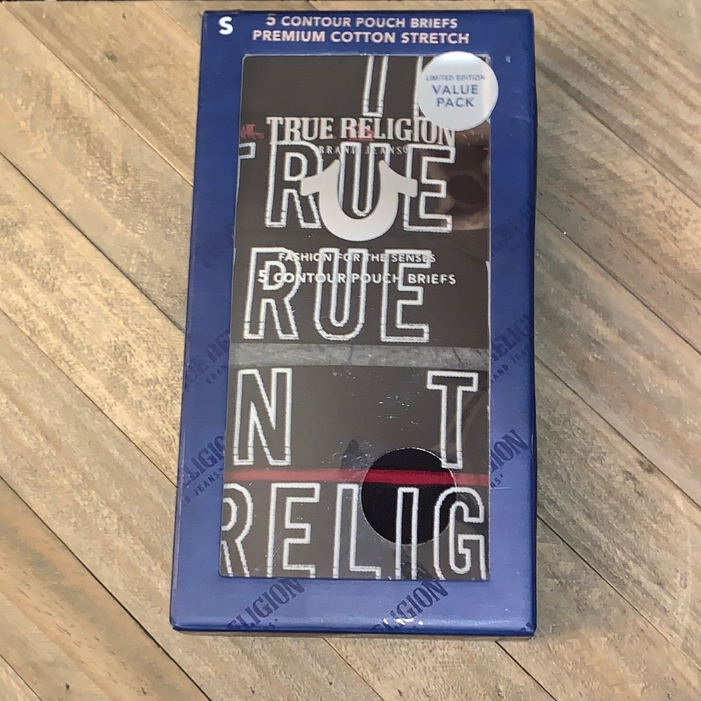 5 pack True Religion briefs